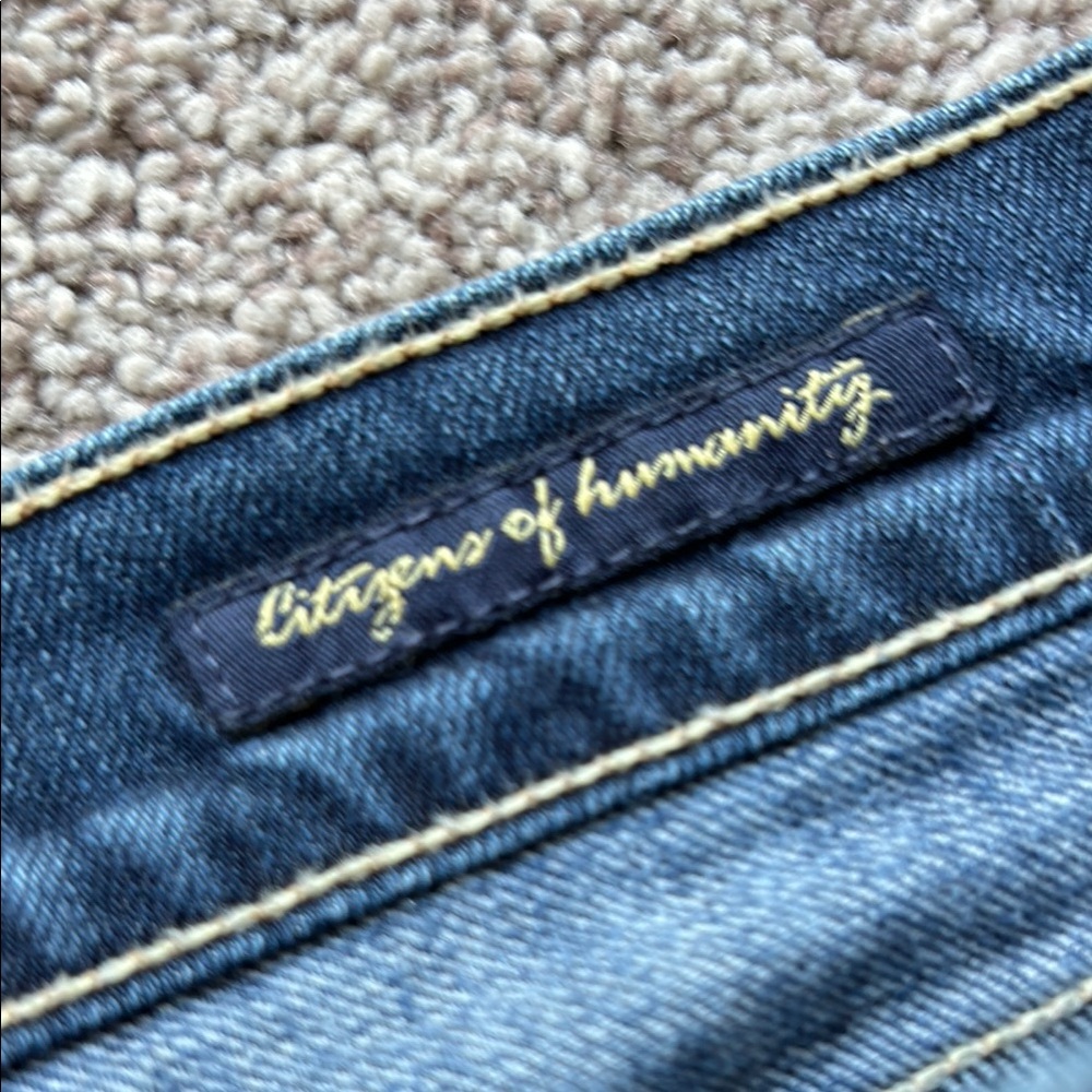 Citizens Of Humanity Blue Bootcut Jeans - Picture 2 of 8